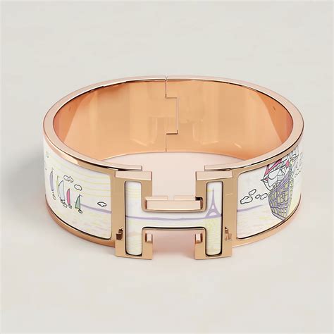 hermes clic h bracelet hk|bracelet Hermes clic h ouverture.